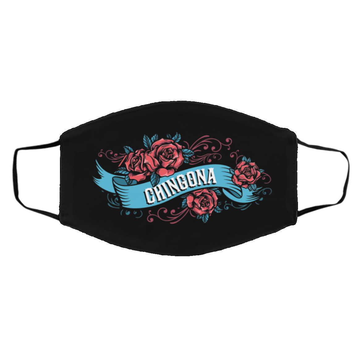 "Chingona Washable Reusable Custom Printed Cloth Face Mask Cover - Badass Women Face Mask ", Black, Cloth Face Cover – Medium/Large "Chingona Washable Reusable Custom Printed Cloth Face Mask Cover - Badass Women Face Mask ", Black, Cloth Face Cover – Medium/Large