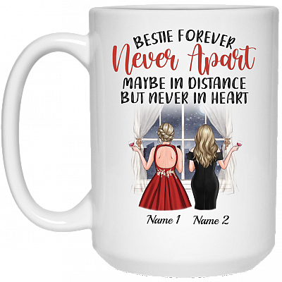 15 oz. White Mug