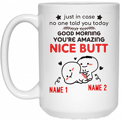 15 oz. White Mug