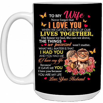15 oz. White Mug