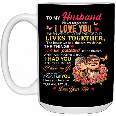 15 oz. White Mug