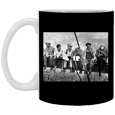 Funny Bernie Sanders Mug, Black, 11 oz. White Mug