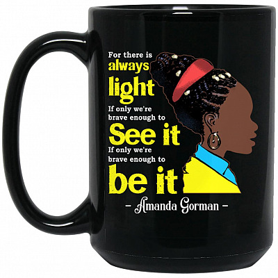 15 oz. Black Mug
