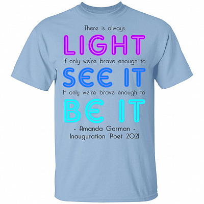 be it shirt, Light Blue, Unisex T-Shirt