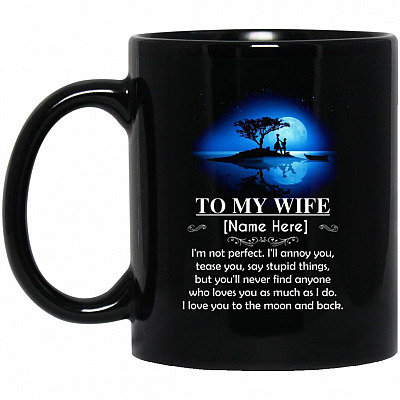 11 oz. Black Mug