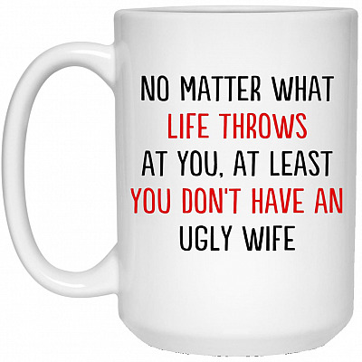 15 oz. White Mug