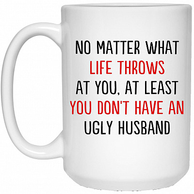 15 oz. White Mug