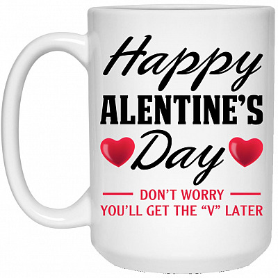 15 oz. White Mug