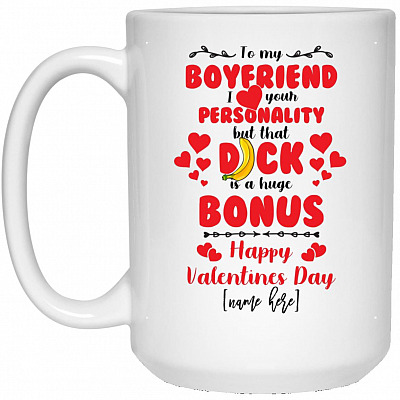 15 oz. White Mug