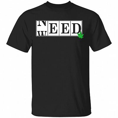 Weed Shirt, Black, Unisex T-Shirt