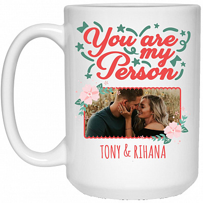 15 oz. White Mug