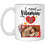Personalized Photo Mug, White, 11 oz. White Mug