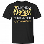 November Girl Shirt, Black, Unisex T-Shirt