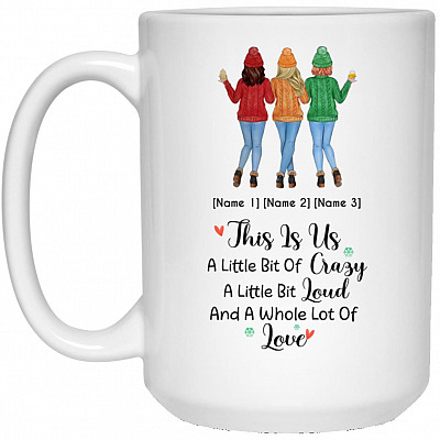 15 oz. White Mug