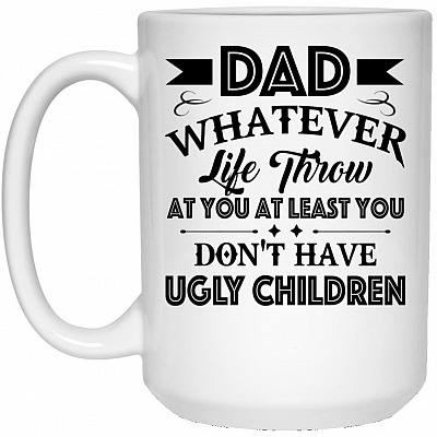 15 oz. White Mug