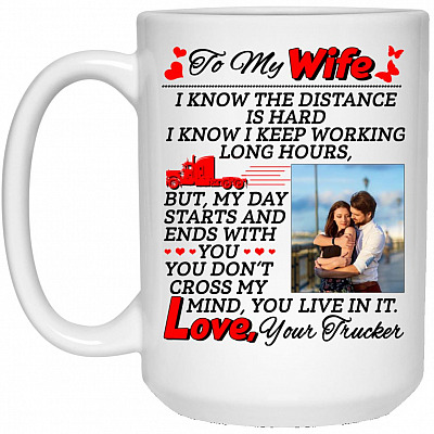 15 oz. White Mug