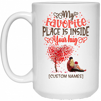 15 oz. White Mug