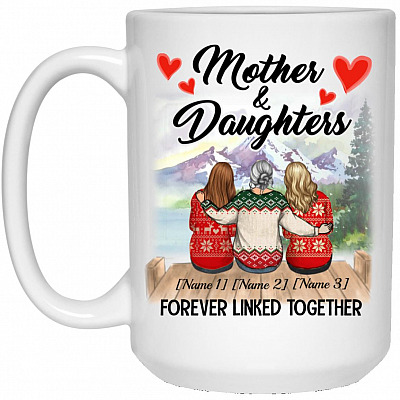 15 oz. White Mug