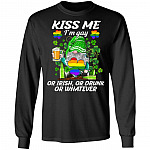 I'm Gay Or Irish Or Drunk, Black, Long Sleeve