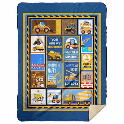Premium Mink Sherpa Blanket - 60x80