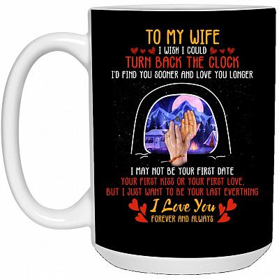 15 oz. White Mug
