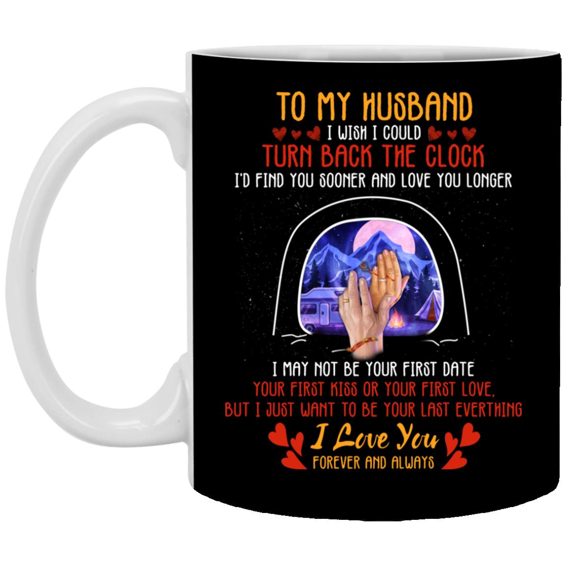 To My Husband mug, Black, 11 oz. White Mug To My Husband mug, Black, 11 oz. White Mug