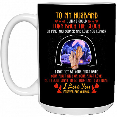 15 oz. White Mug