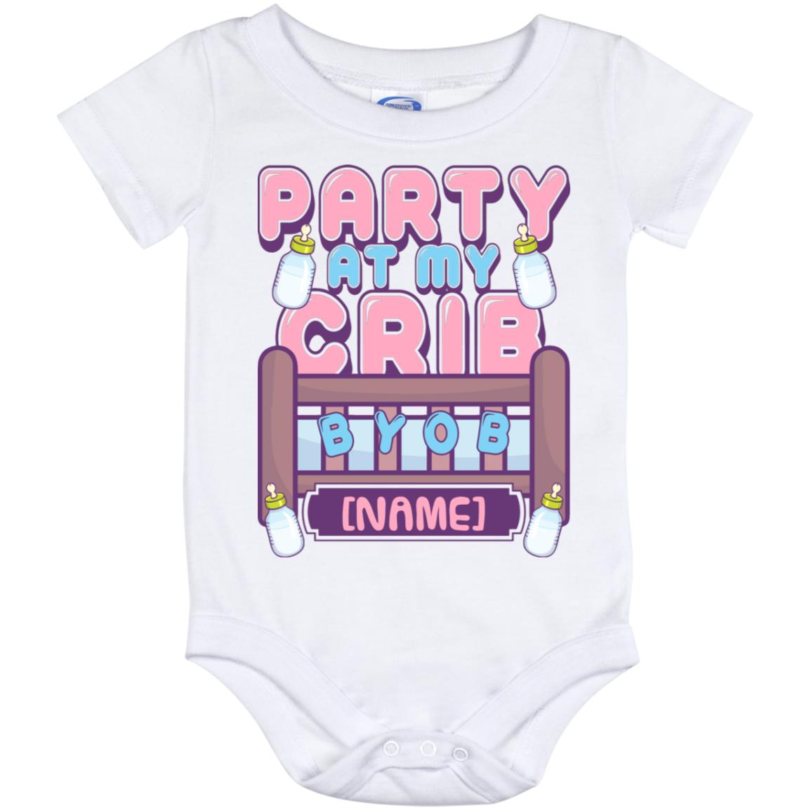 Personalized Party, White, Baby Onesie - 12 Month Personalized Party, White, Baby Onesie - 12 Month