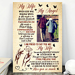 8O. My Angel canvas- Wife-Mockup 3