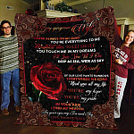 4O_ My Gorgeous Wife(12) Blanket Mockup 11