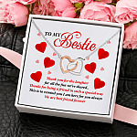 1LV. Thank You for The Laughter(3) Interlocking Hearts Necklace 4