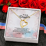 4NH. Two Breaths - Dad Forever Love Necklace (Gold) 6