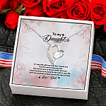 4NH. Two Breaths - Dad Forever Love Necklace (Silver) 6