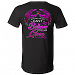 Sometimes I Just Still Can't Believe, Black, V-Neck T-Shirt