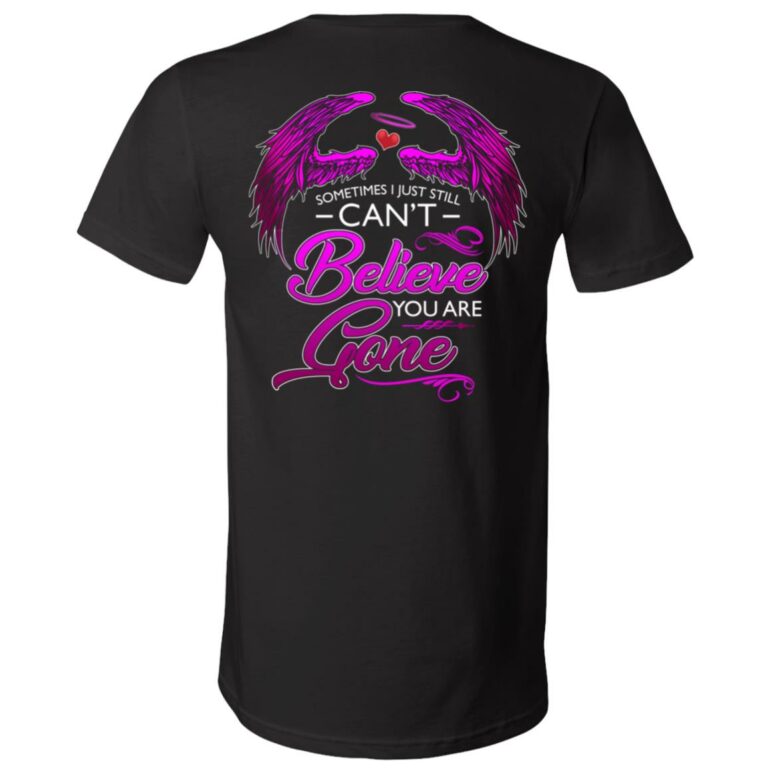 Sometimes I Just Still Can't Believe, Black, V-Neck T-Shirt