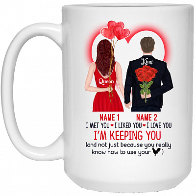 15 oz. White Mug
