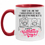 No One I Would Rather Accent Mug, White/Red, 11 oz. Accent Mug