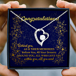 15 HG uu tien. Conggratulations Forever Love Necklace (Silver) 3