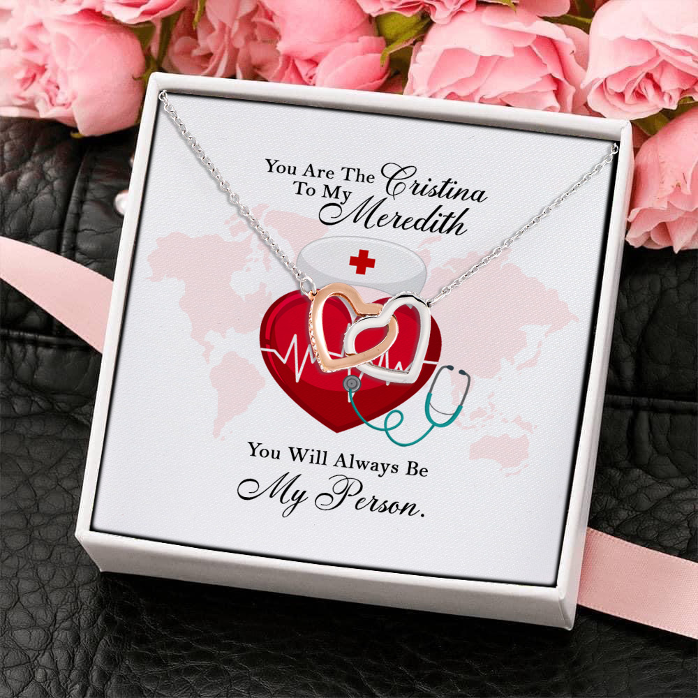 1HP. Cristina To My Meredith(4) Interlocking Hearts Necklace 4