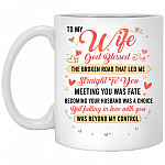 to my wife, White, 11 oz. White Mug