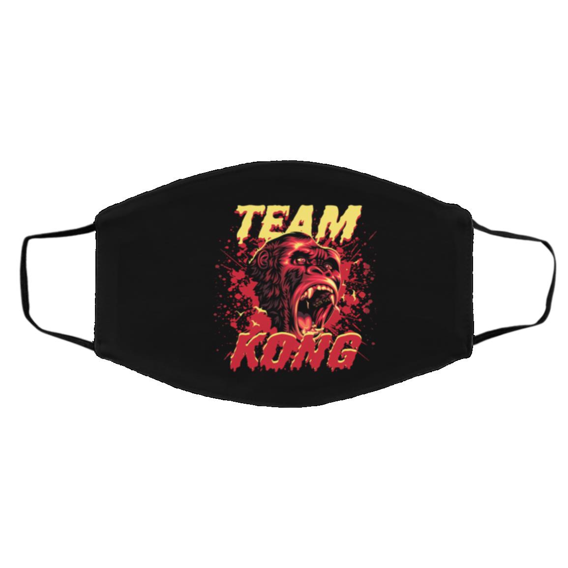 Team Ko-ng Mask Cover, White, Cloth Face Cover – Medium/Large Team Ko-ng Mask Cover, White, Cloth Face Cover – Medium/Large