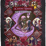 Personalized Jack And Sally You Blanket, White, Cozy Plush Fleece Blanket - 50x60