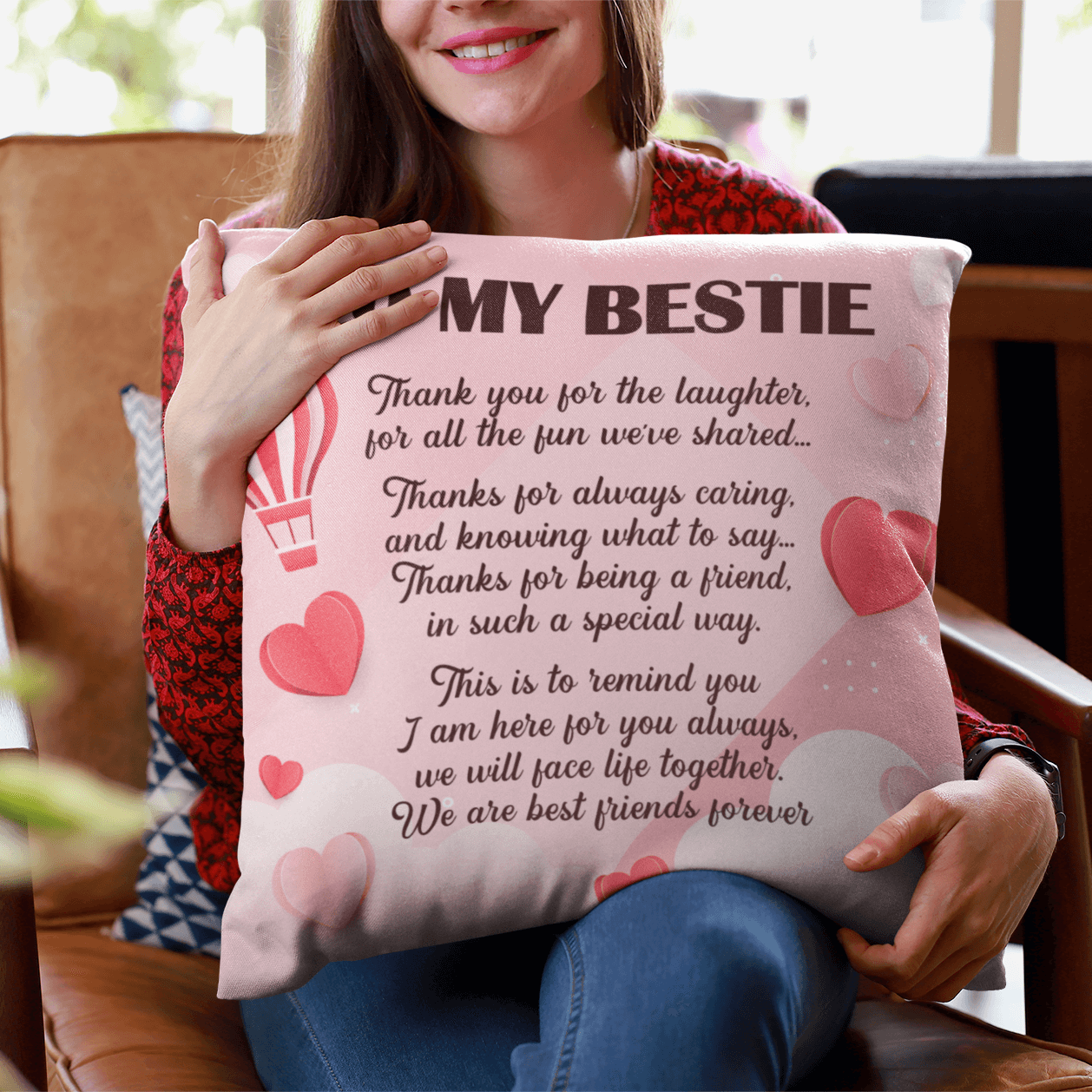 10VT. To My Bestie Thank You For The Laughter