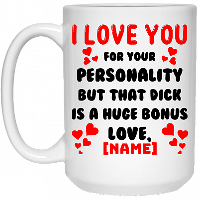 15 oz. White Mug