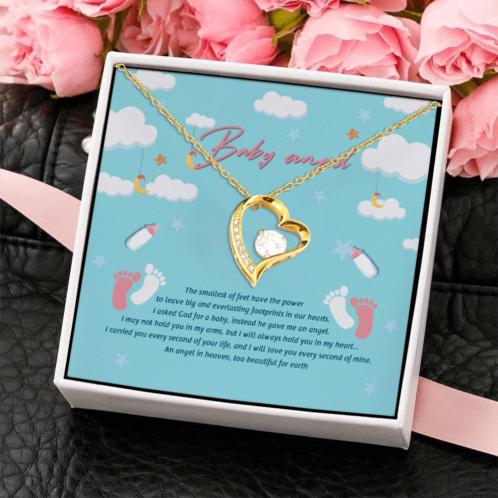 3KNG. baby angel(5) Forever Love Necklace (Gold) 4