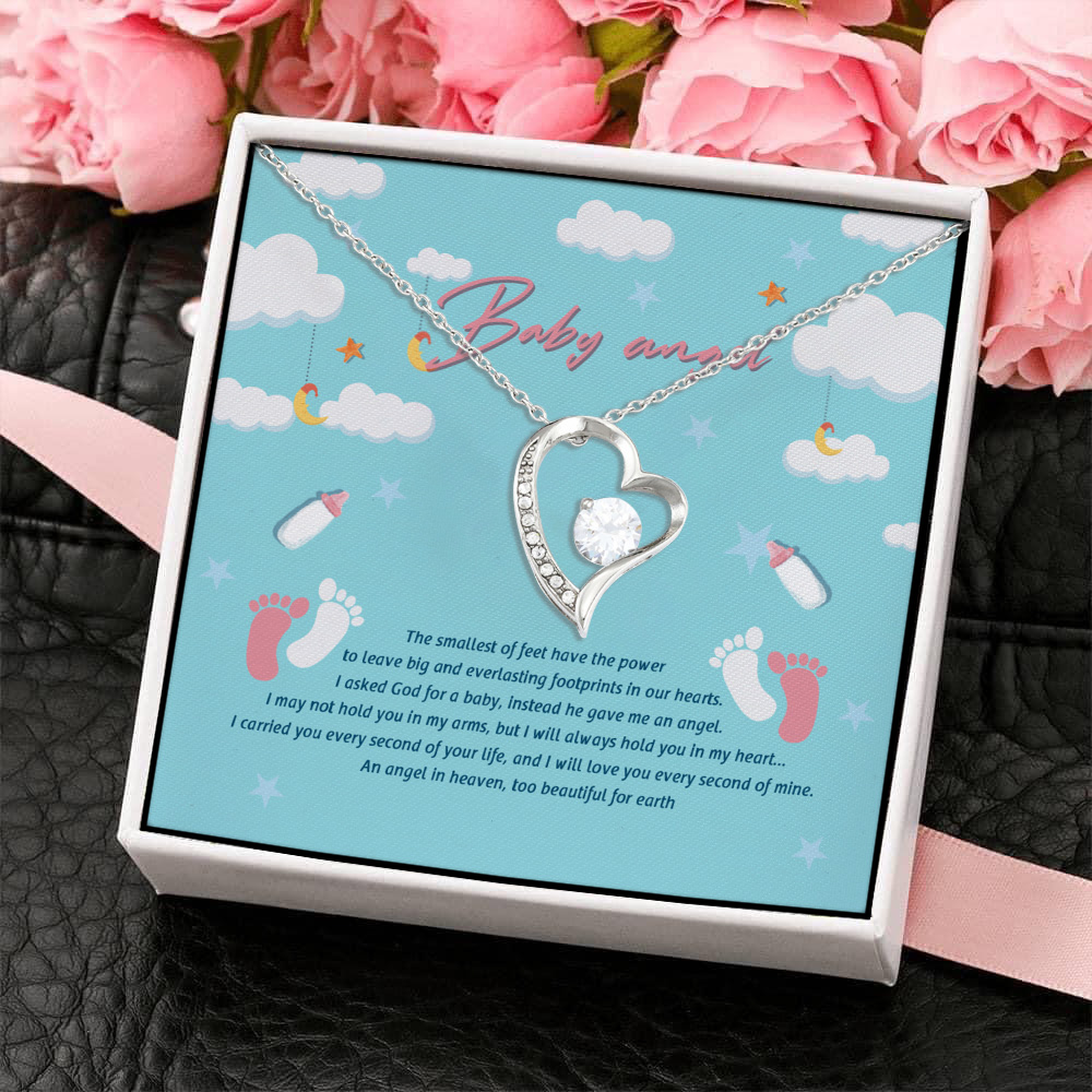 3KNG. baby angel(5) Forever Love Necklace (Silver) 4