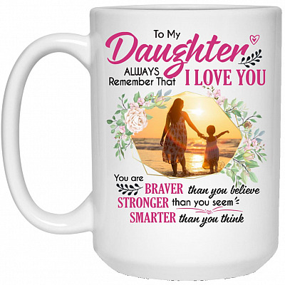 15 oz. White Mug