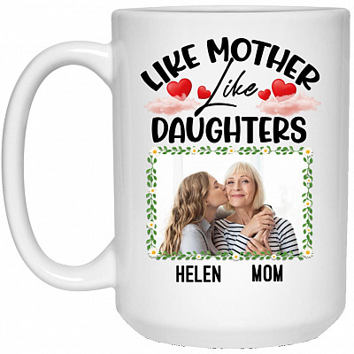 15 oz. White Mug