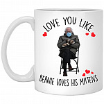 Bernie Mug, White, 11 oz. White Mug