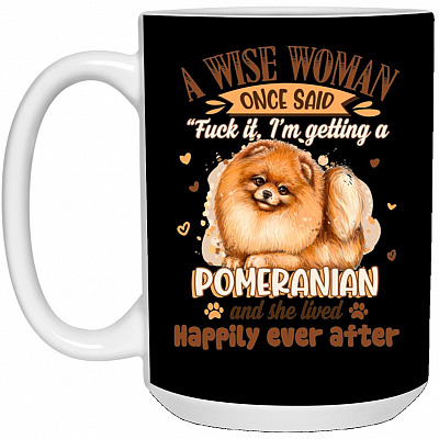 15 oz. White Mug